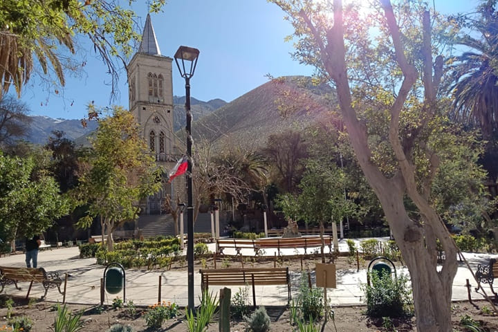 Iglesia de Pisco Elqui