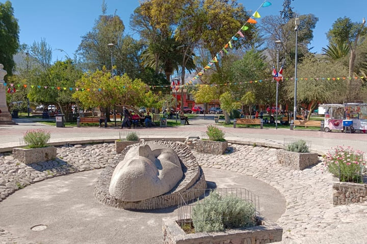 Plaza de Armas de Vicuña